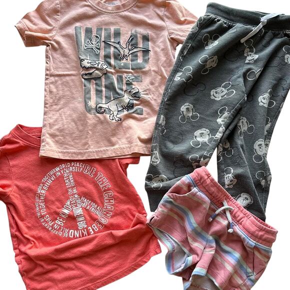3T Tops and Bottoms Bundle Kids Toddler Play Summer Disney Vacation - Picture 1 of 8